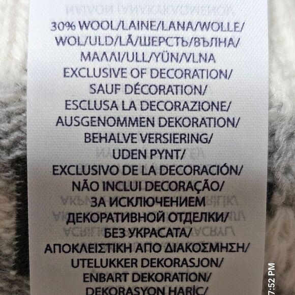 NWT Polo Ralph Lauren Hat and Scarf Set, Wool Blend - Picture 3 of 3